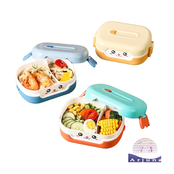 LUNCH BOX ANAK BENTUK TELUR/ KOTAK BEKAL ANAK KARAKTER/ LUNCH BOX KARAKTER TELUR