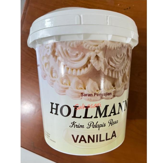

Hollman buttercream 1kg pail white vanilla