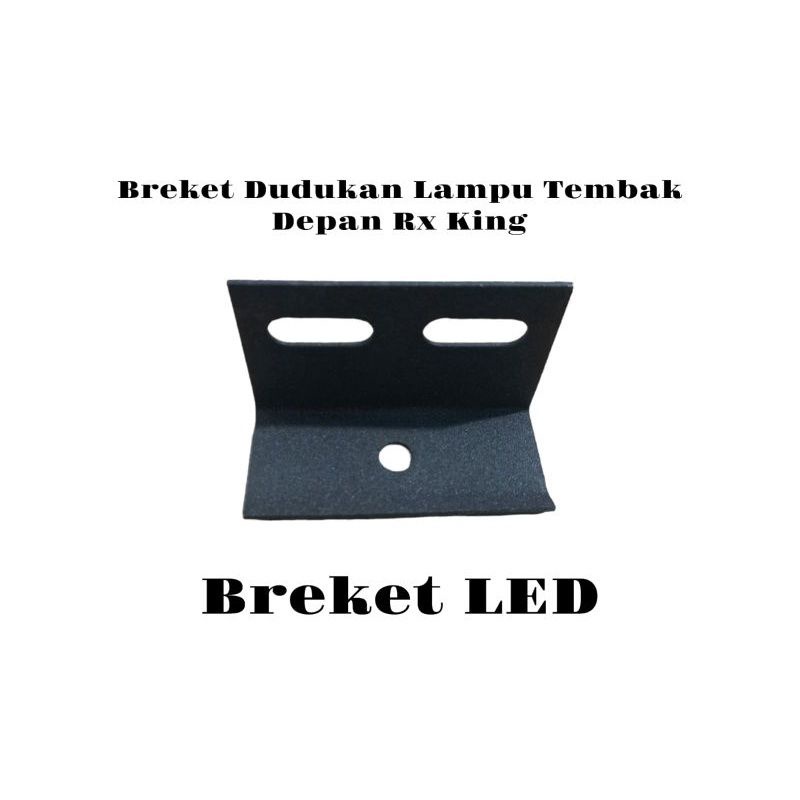 Breket Dudukan Plat Nomor Breket Lampu RX King New