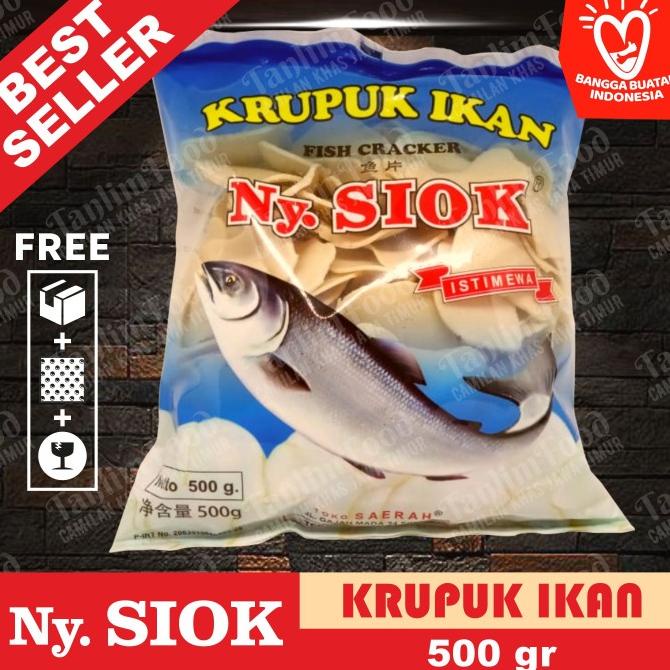 

KRUPUK KERUPUK IKAN NY SIOK - 500gr