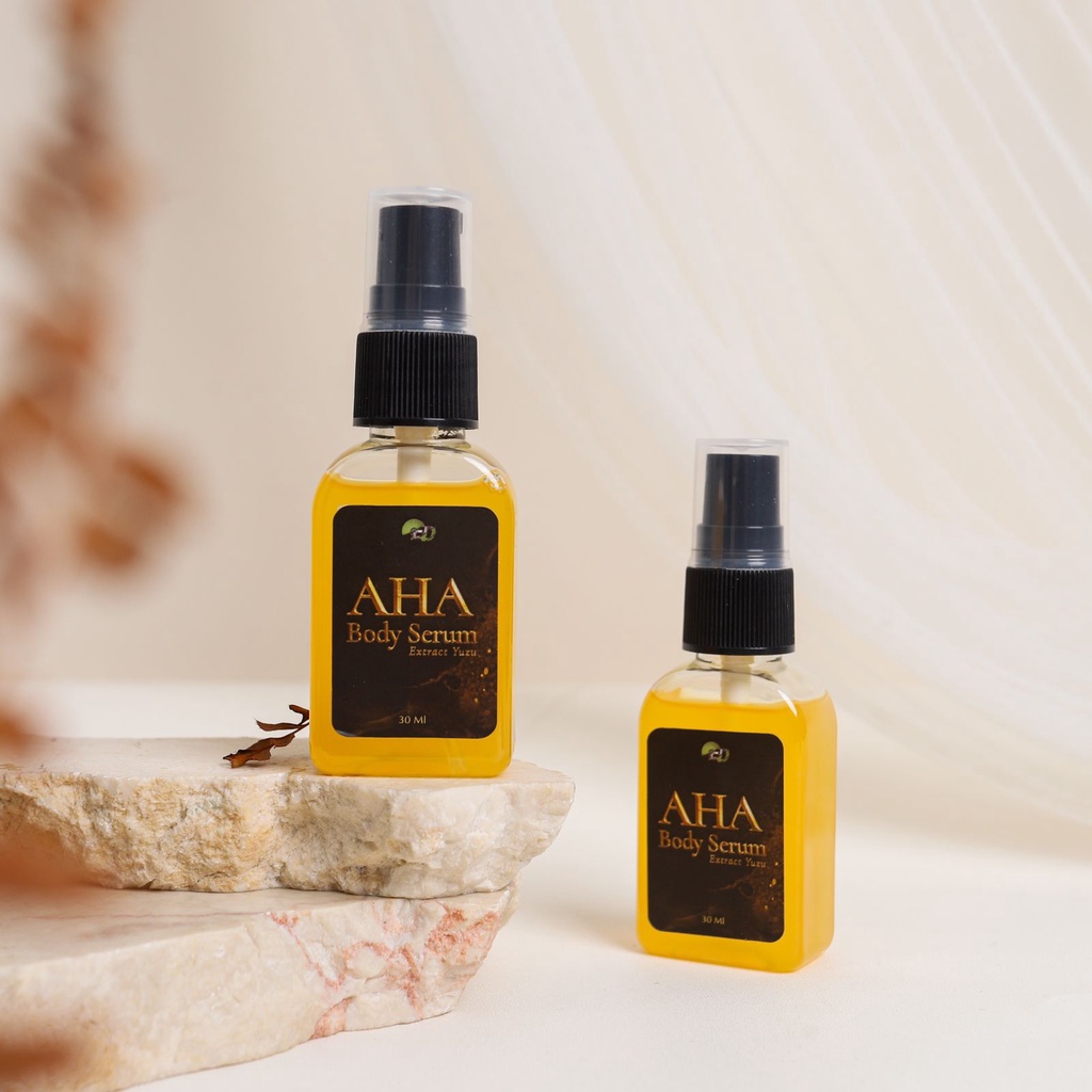 ELD AHA Body Serum With Extract Yuzu / Body Serum / Serum Badan / Serum Pemutih / Serum Whitening