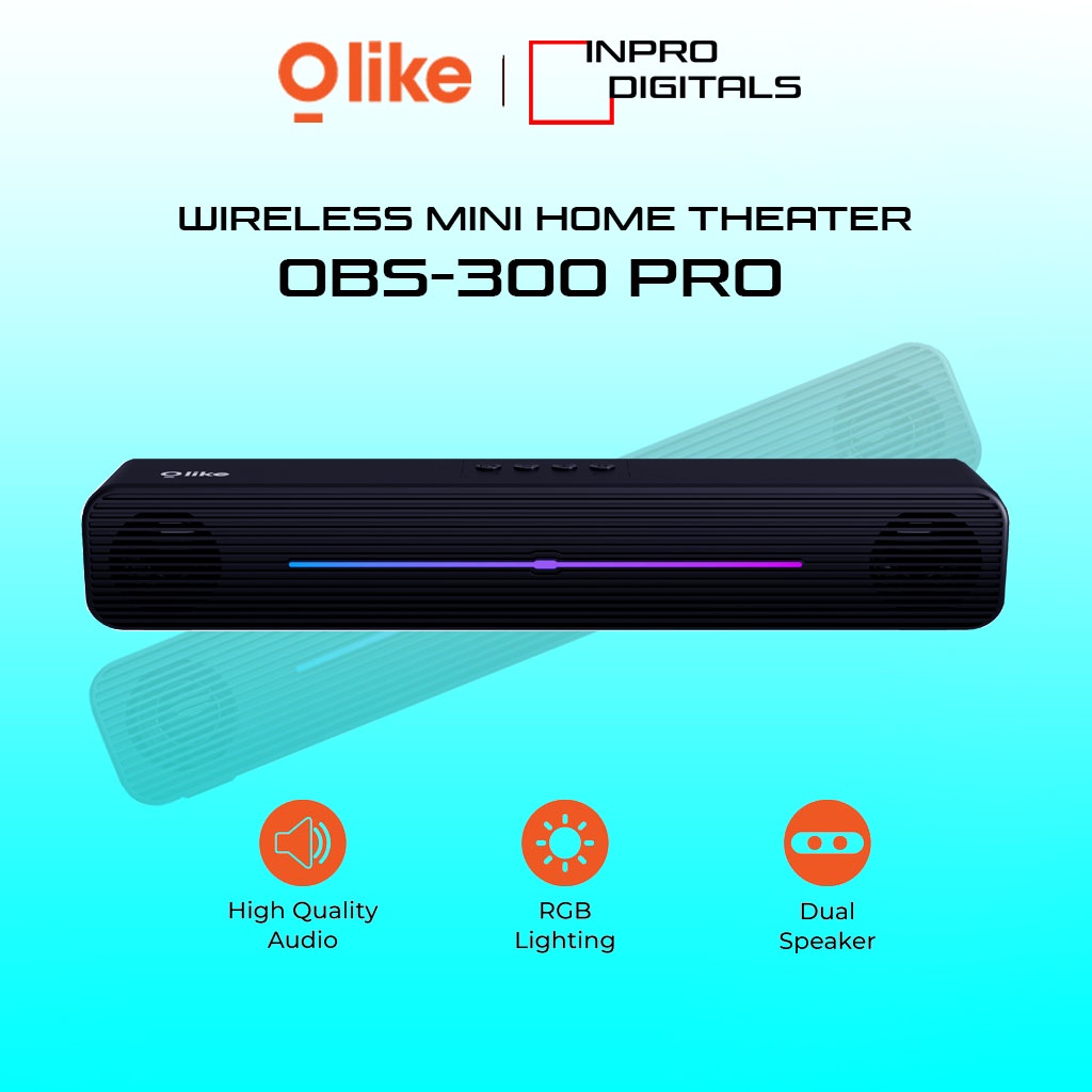OASE S3 BLUETOOTH PORTABLE WIRELESS SPEAKER OBS-300 PRO / OLIKE SOUNDBAR