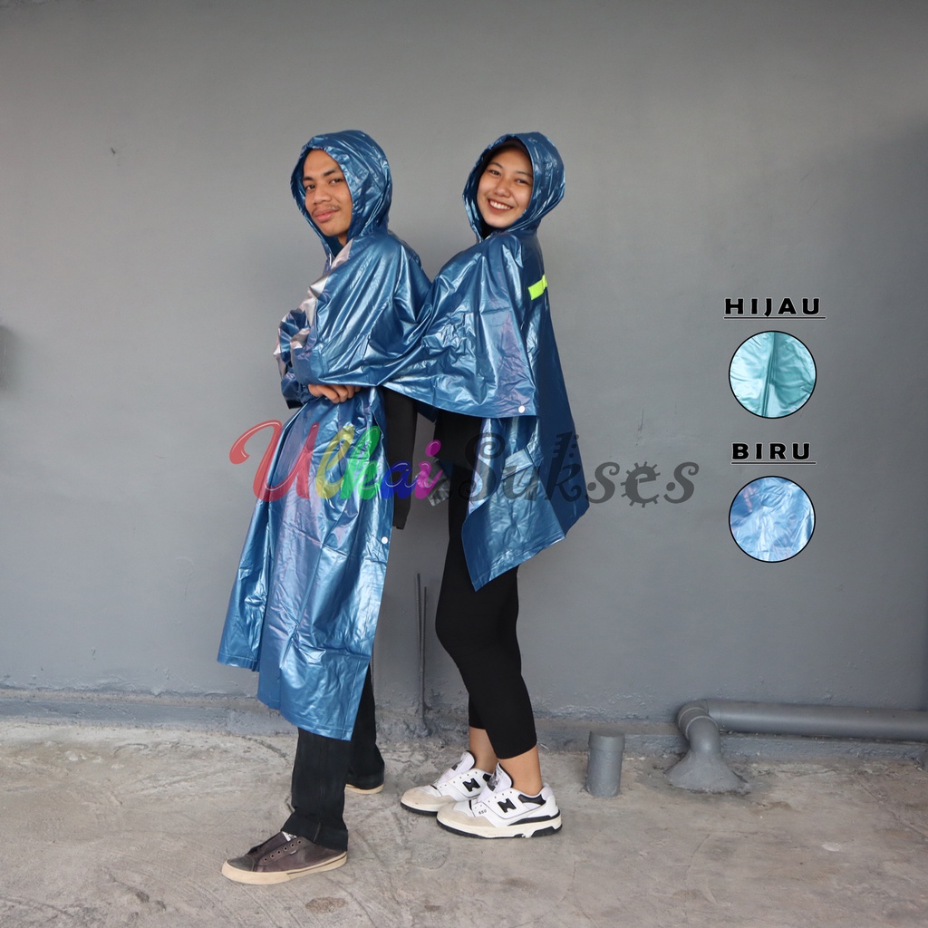 Elmondo Raincoat Jas Hujan Ponco Dewasa Pria Wanita Murah - Motor Elmondo Funtastic 2 in 1 Batman