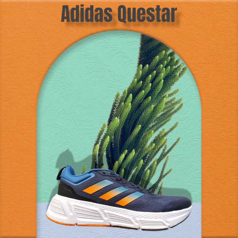 adidas RUNNING Sepatu Questar Pria Hitam GZ0624