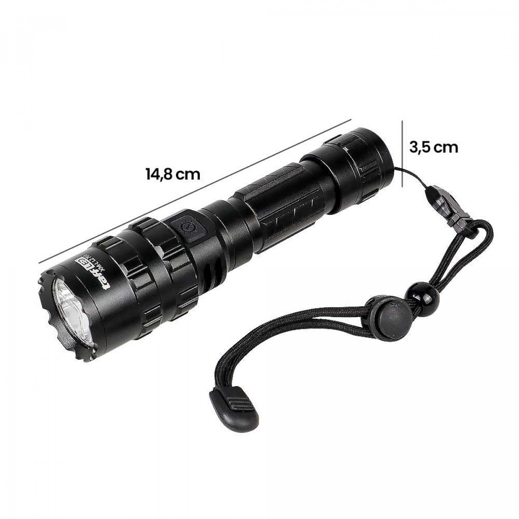 Senter LED Waterproof Torch Hunting Cree XM-L L2 6500 Lumens 701