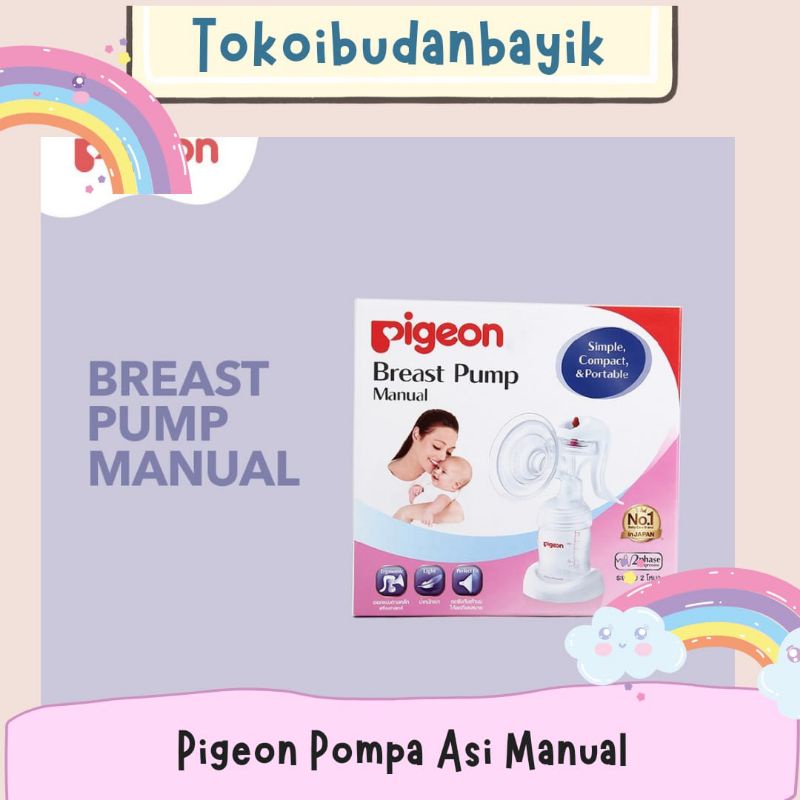 PIGEON BREAST PUMP MANUAL/POMPA ASI MANUAL PIGEON