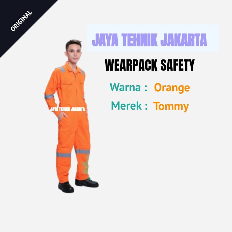 Jual Baju Wearpack Safety Tommy Seragam Kerja Pria Keren Shopee Indonesia