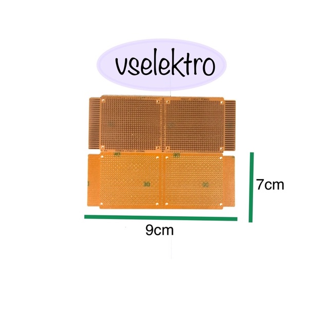 PCB LUBANG IC/PCB IC/ PCB POLOS LUBANG IC