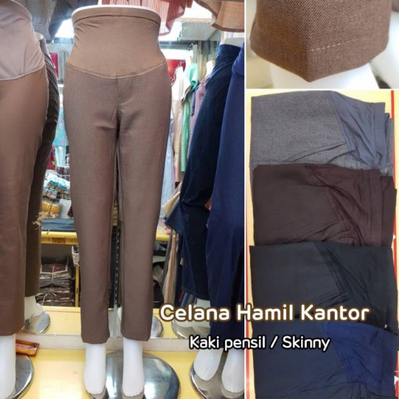 CELANA HAMIL KERJA PREMIUM / Celana Hamil /Celana Hamil Panjang/Pakaian Ibu Hamil/celana hamil celana kerja