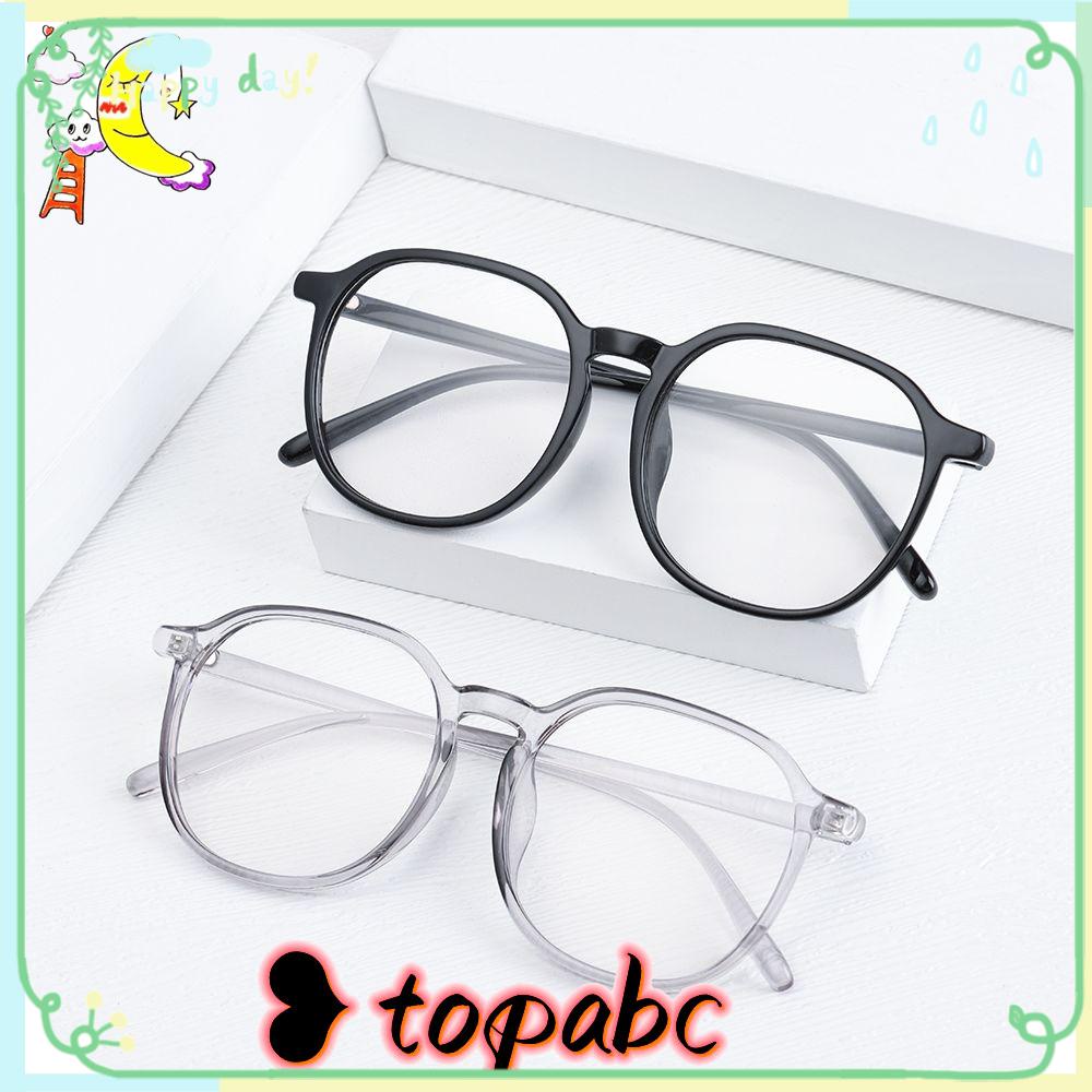 Top Kacamata Lensa Pink Frame Vintage Portable Proteksi Mata