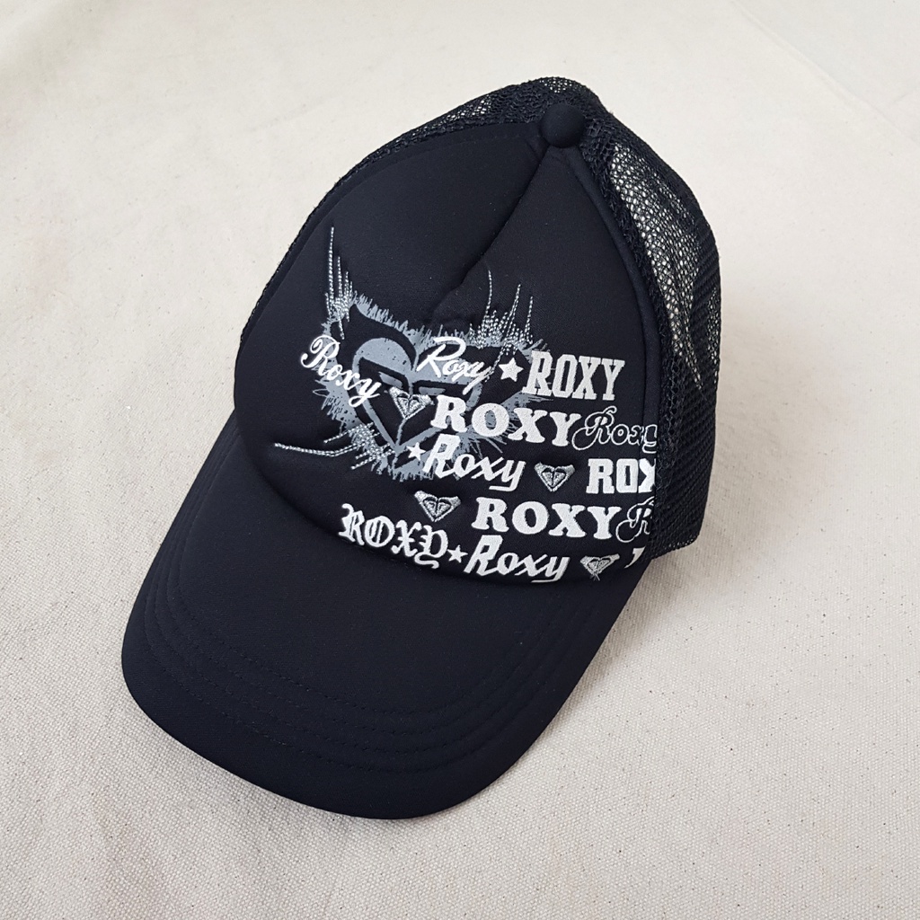 Topi hitam Roxy baseball cap (Preloved)