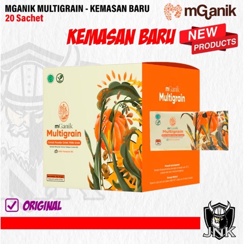 

M GANIK MULTIGRAIN MINUMAN SEREAL KESEHATAN M GANIK 1BOX MENEKAN GULA DARAN DAN KOLESTROL