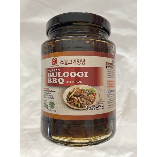 

Korean Bulgogi BBQ jinsung Marinade 500gr