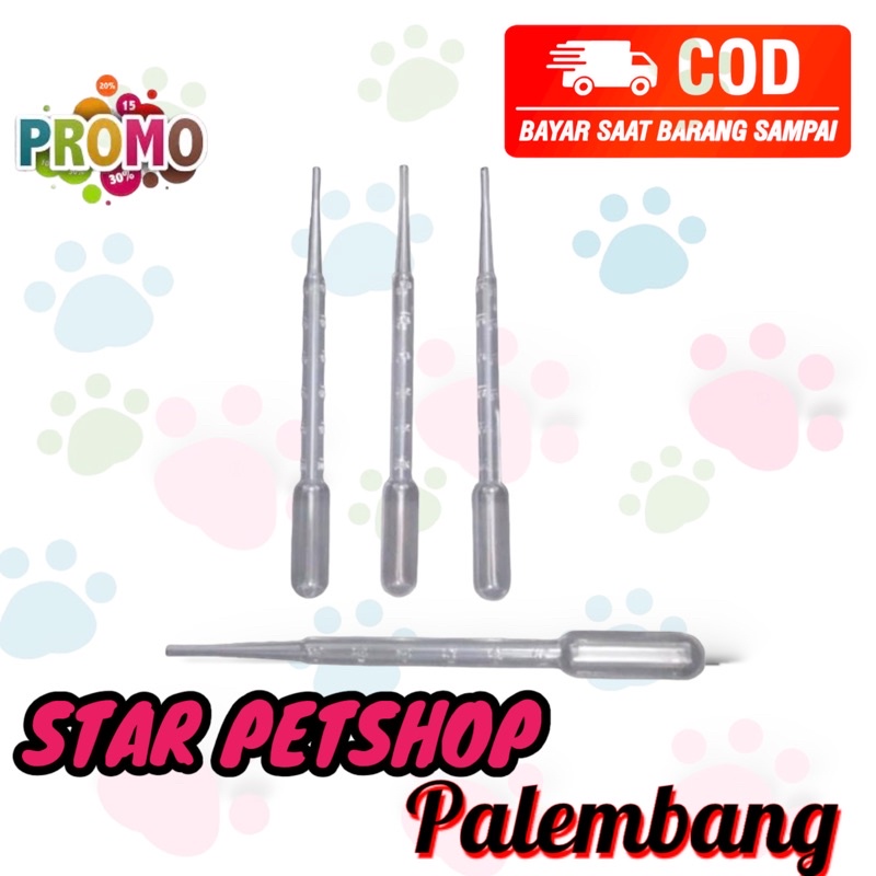 pipet 3ml alat untuk bantu suap obat kucing