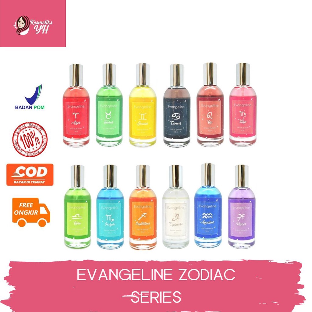 Jual EVANGELINE PARFUM ZODIAK SERIES PARFUM ZODIAK ATAU PARFUM