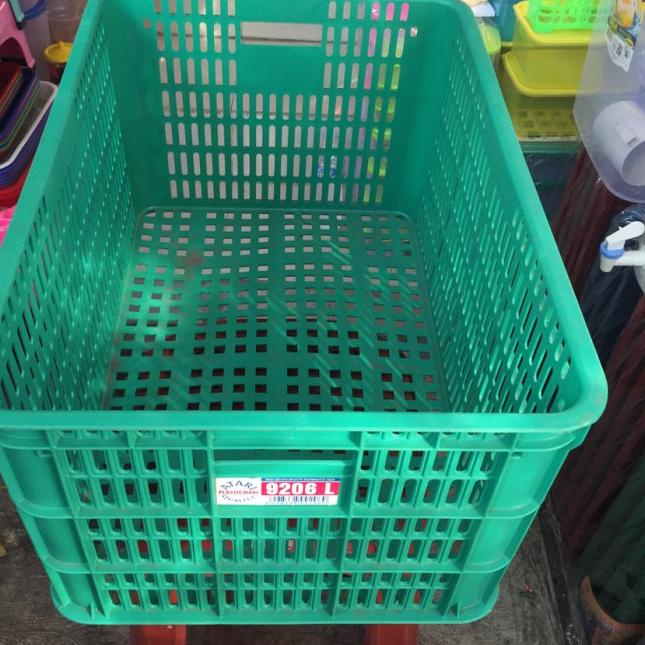 

Box Container 9206 L Atari Green Leaf Mirip Keranjang Hanata 2003