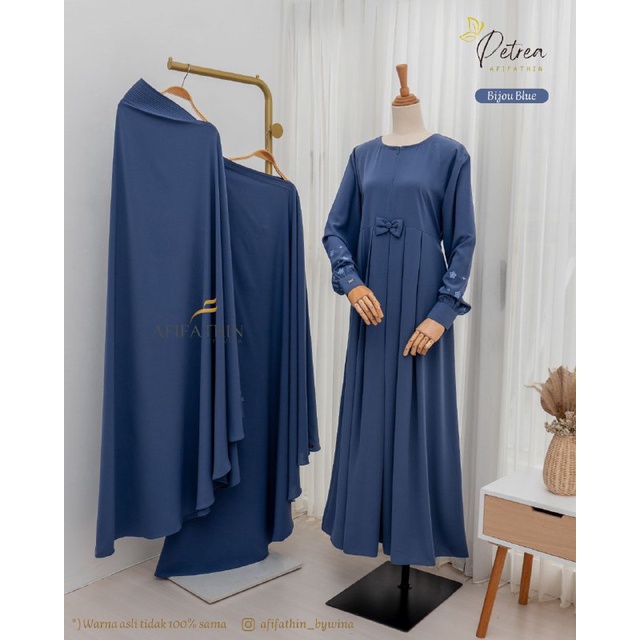 Petrea Warna Bijou Blue By Afifathin
