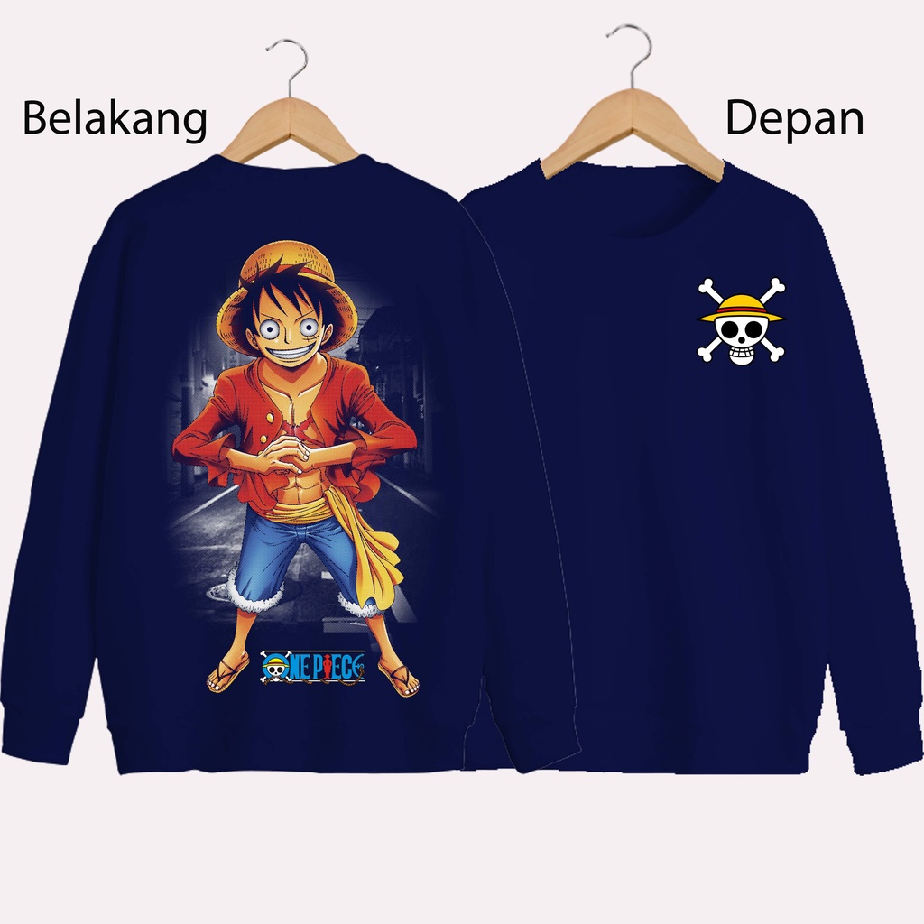 SWEATER UNISEX DB ONE PIECE 2 PRIA DAN WANITA SWEATER JUMBO