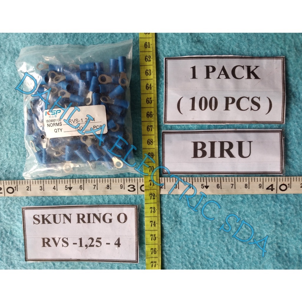 Jual Skunring O Rvs Biru Per Pack Pcs Shopee Indonesia