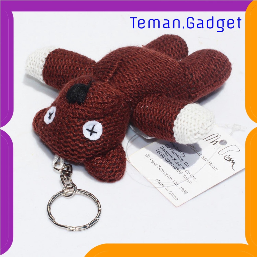 TG-MAN Mr. Bean Teddy Bear Plushy Key Chain Boneka Gantungan Kunci