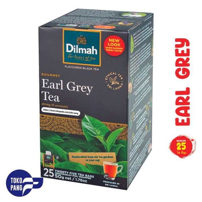 

BISA COD Dilmah Earl Grey Tea 25 Sachet Envelope /TEH DIET/TEH PELANGSING/TEH HIJAU/TEH JATI