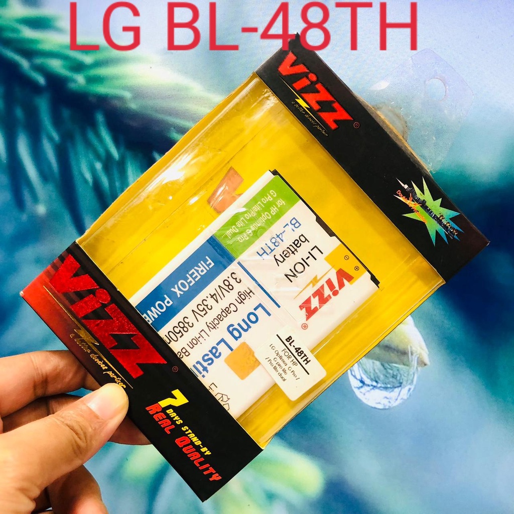 PROMO GROSIR!! BATERAI VIZZ DOBEL POWER LG BL-44JN/ LG BL-44JH/ LG BL-44JR/ LG BL-48TH/ LG G3/ LG BL-53QH