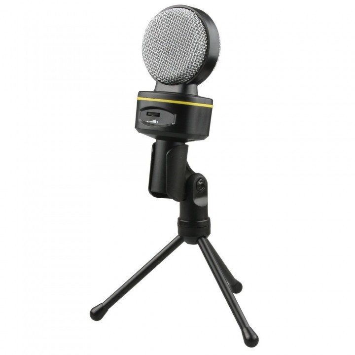 SF-930 Multimedia Studio Wired Condenser Microphone with Tripod Stand