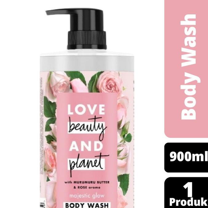 Love Beauty & Planet Body Wash Murumuru Butter Rose Majestic - 900Ml