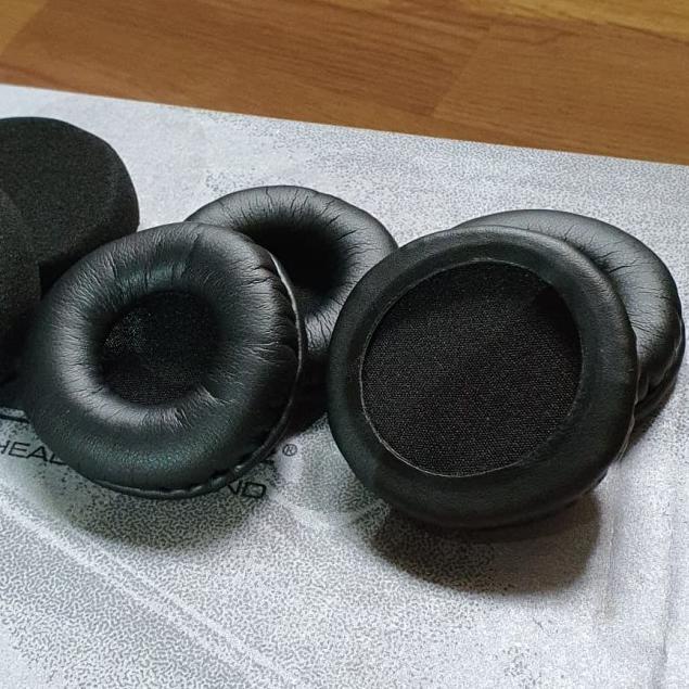 EARPAD busa leather kulit headset aviation telex airman 750