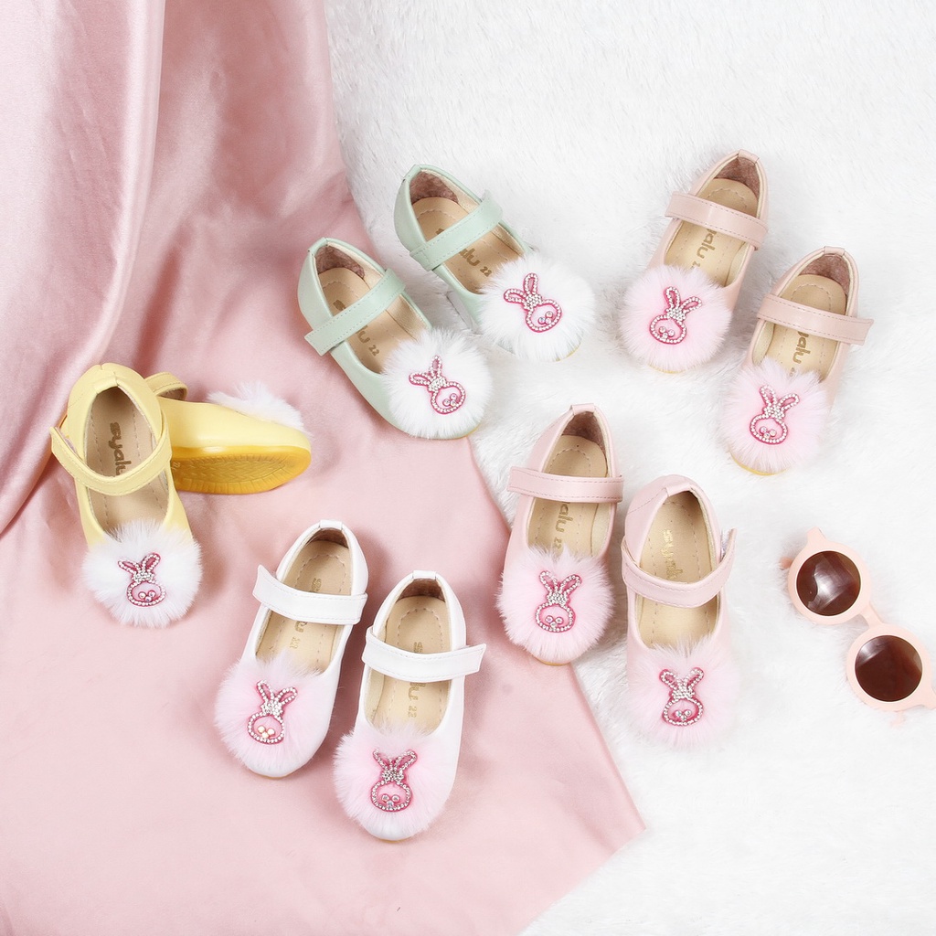 Sepatu Balet Anak Perempuan Usia 1 2 Tahun Kelinci Lucu RDN