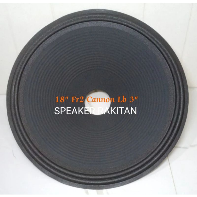 Daun Speaker 18 inch Can-non Lubang 3 inch .2pcs