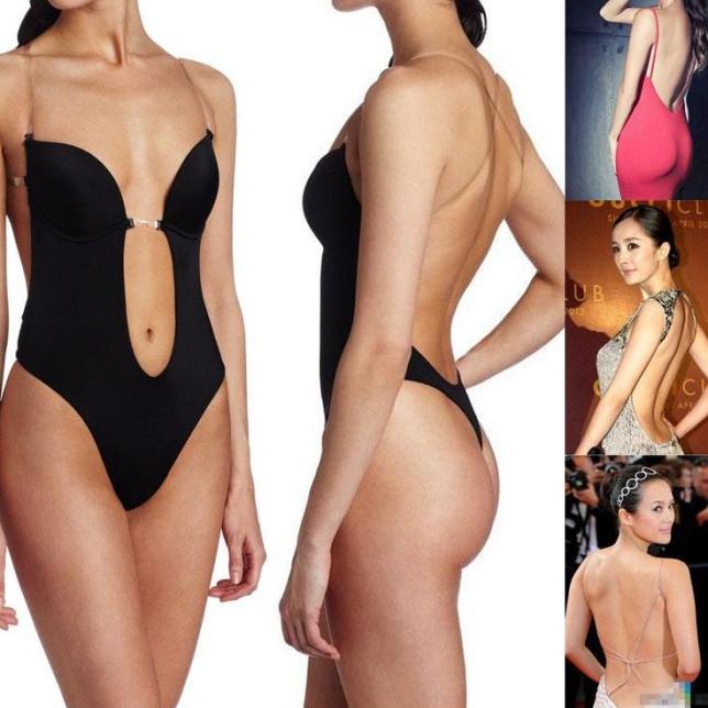 Backless Bra Pants Set / FullBody Bra Set