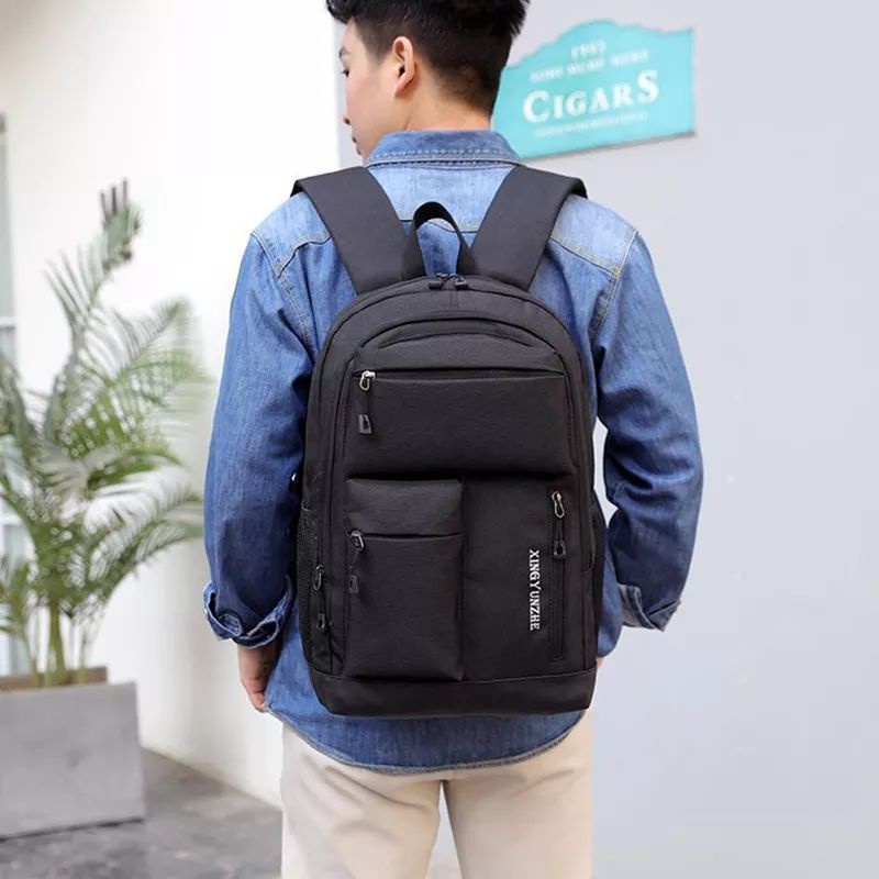 COD~TAS RANSEL LAKI LAKI TAS RANSEL MULTIFUNGSI KAPASITAS BESAR TAS SEKOLAH MENENGAH SISWA REMAJA