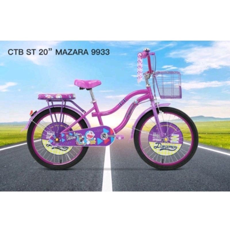 Sepeda Keranjang Anak Perempuan 20 Inch Mazara 2288 KX 6605 9933 HT