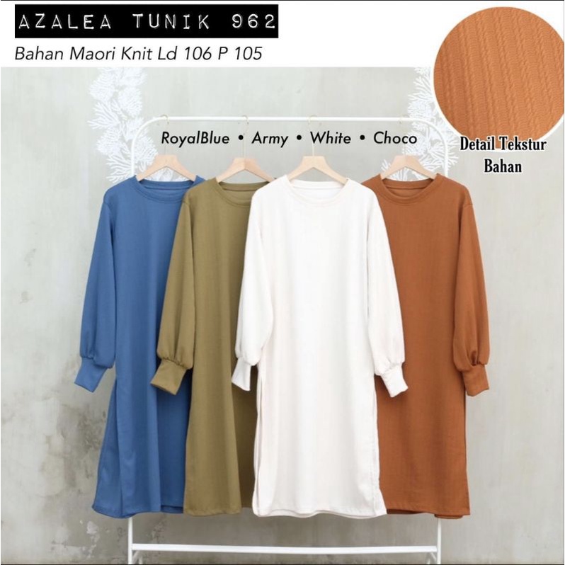 AZALEA TUNIK / TUNIK POLOS / ATASAN WANITA