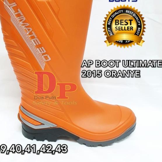 SEPATU AP BOOT ULTIMATE ORANGE AP BOOTS ULTIMATE ORANGE - 39