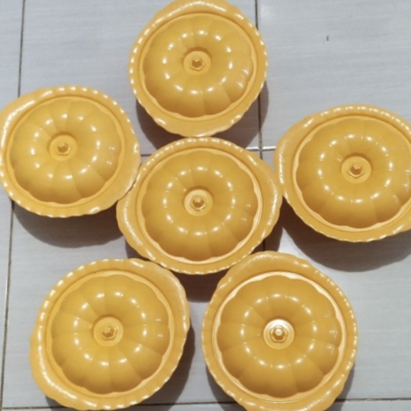 prasmanan set bulat isi 6pcs plastik