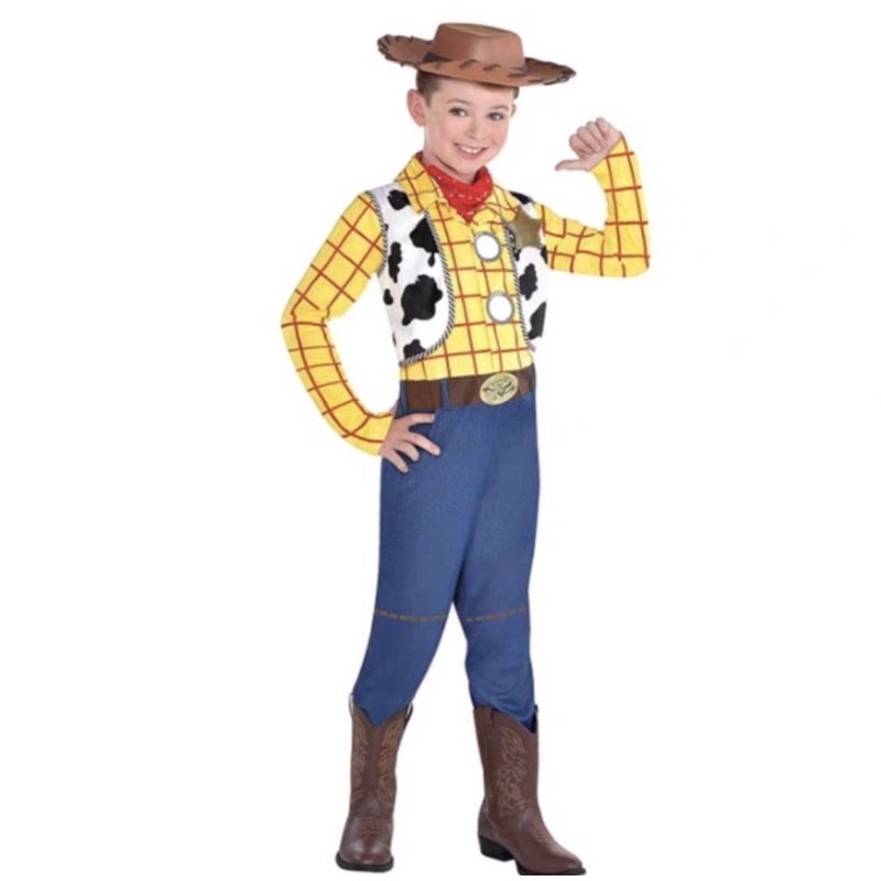 kostum toy story anak laki laki | toy story woody costume cowboy  cosplay halloween | baju toy story