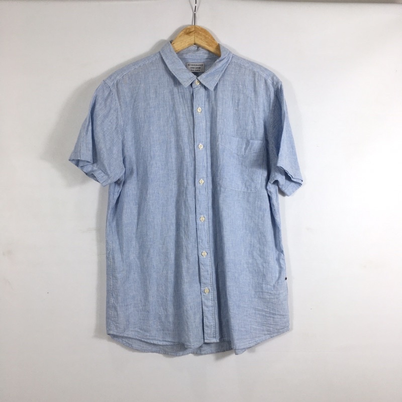 Second Kemeja Pria Giordano Cotton