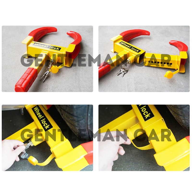 Kunci Pengaman Gembok Roda Ban Mobil Wheel Lock Premium Quality