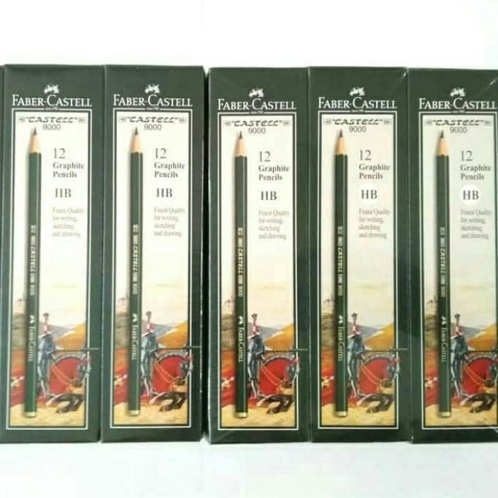 

Pensil Faber Castell Ori/Pensil HB Faber-Castell 9000