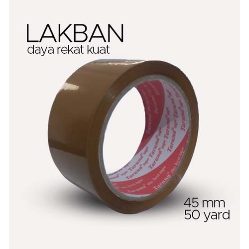 

Lakban Coklat 45MM x 50 YARD Bisa Satuan