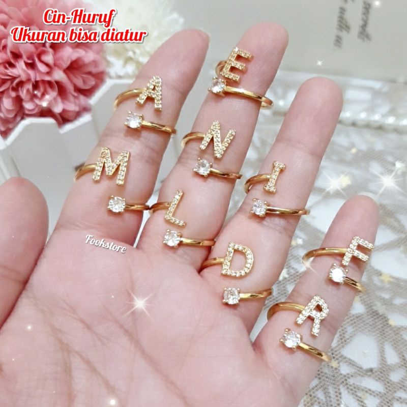 CINCIN HURUF ( HARGA MURAH) XUPING PREMIUM