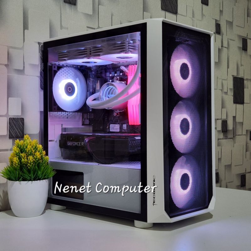 PC Rakitan Gaming Core i5 10400F | RTX 3050 8GB | 16GB DDR4 | NVMe | LED 24inch