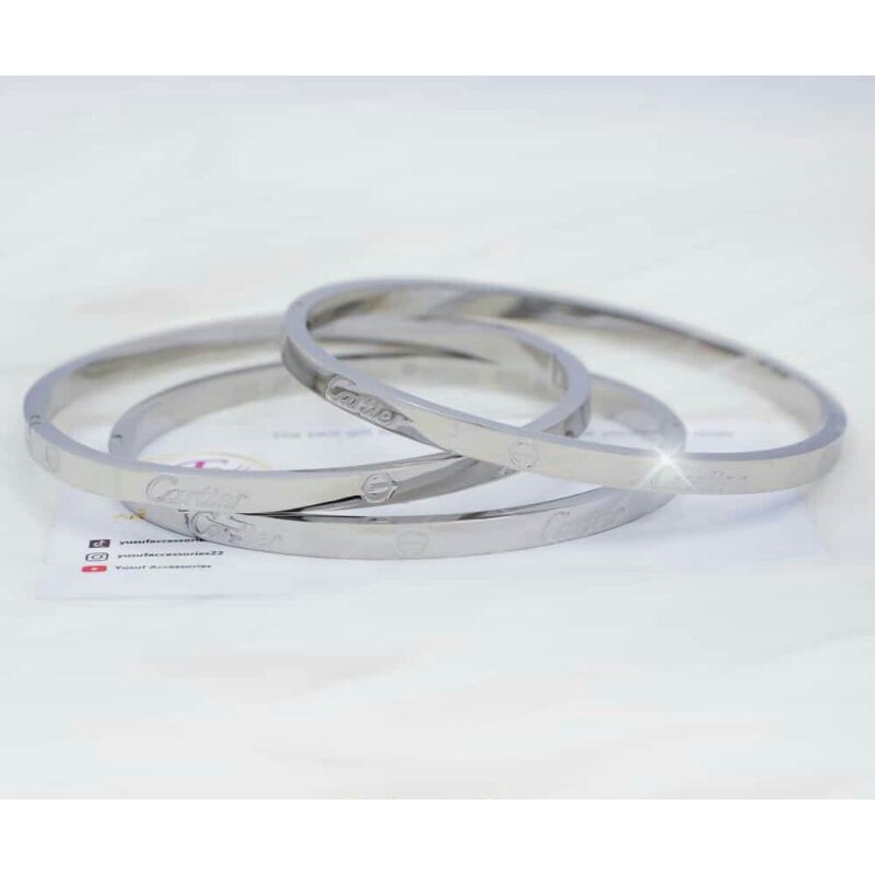 gelang titanium silver gelang Nagita