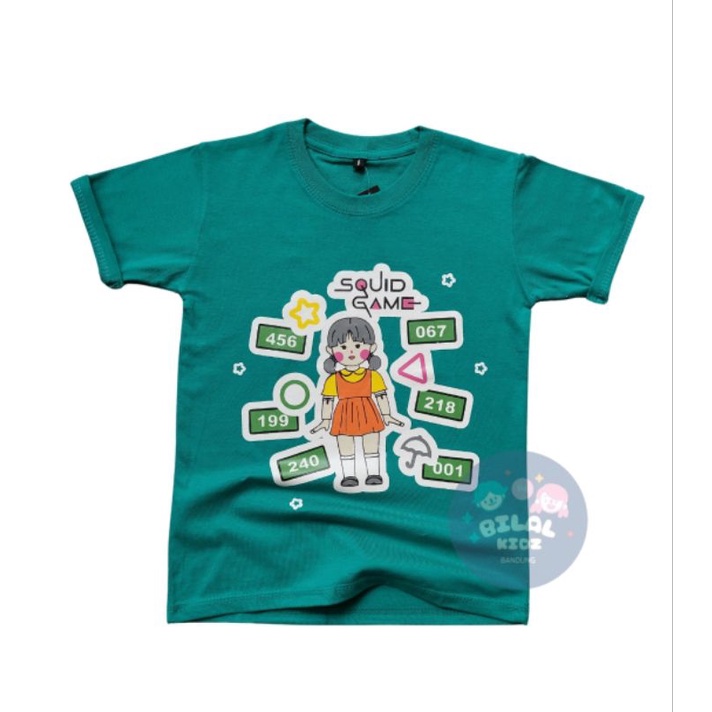 KAOS ANAK/KAOS DISTRO/KAOS ANAK CEWE 1-8th