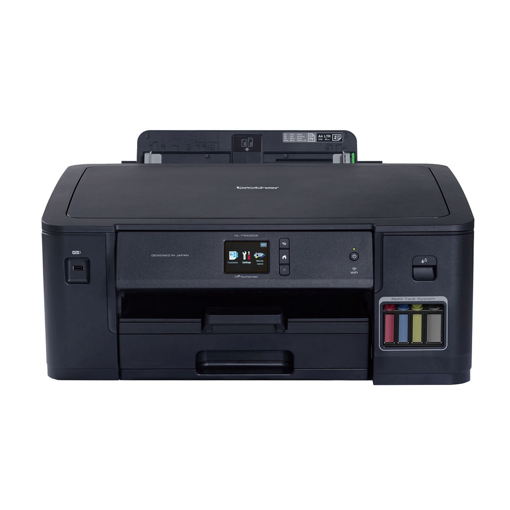 Printer Foto HL T4000DW Printer F4 A3 Legal Folio T4000 DW Duplex WiFi With Tinta BT60 Bk BT5000