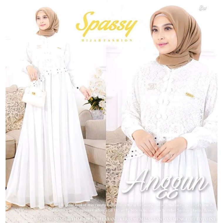 Gamis ANGGUN CERUTY MIX BURKAT