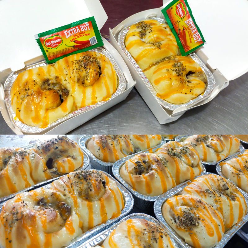 

Cheesy Mushroom Roll