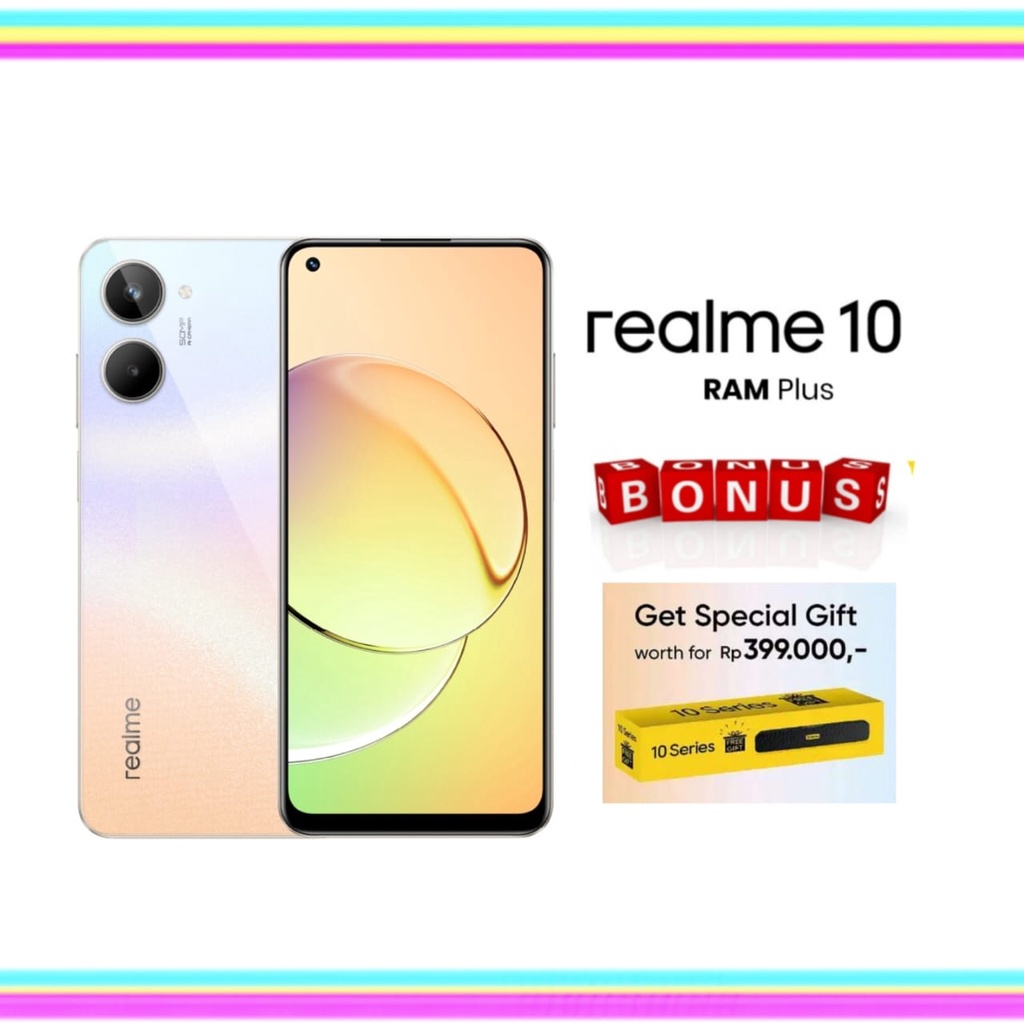 REALME 10 8/256 NEW GRS RESMI REALME